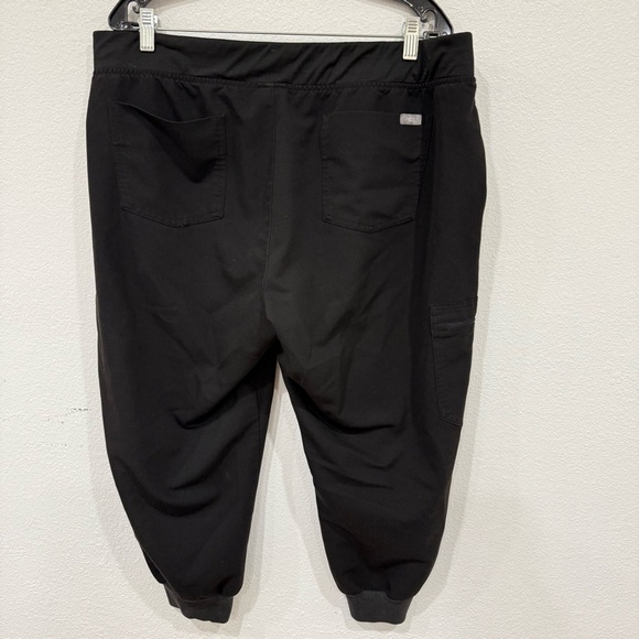Figs Zamora Jogger Scrub Pants™ Black Women’s Size XX-Large Petite - Picture 5 of 6